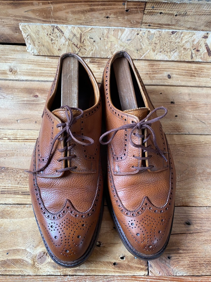 Crockett＆Jones　 WEXFORD SIZE UK 8E　BROWN Crockett & Jones For Bowhill & Elliott Wexford Tobacco Suede