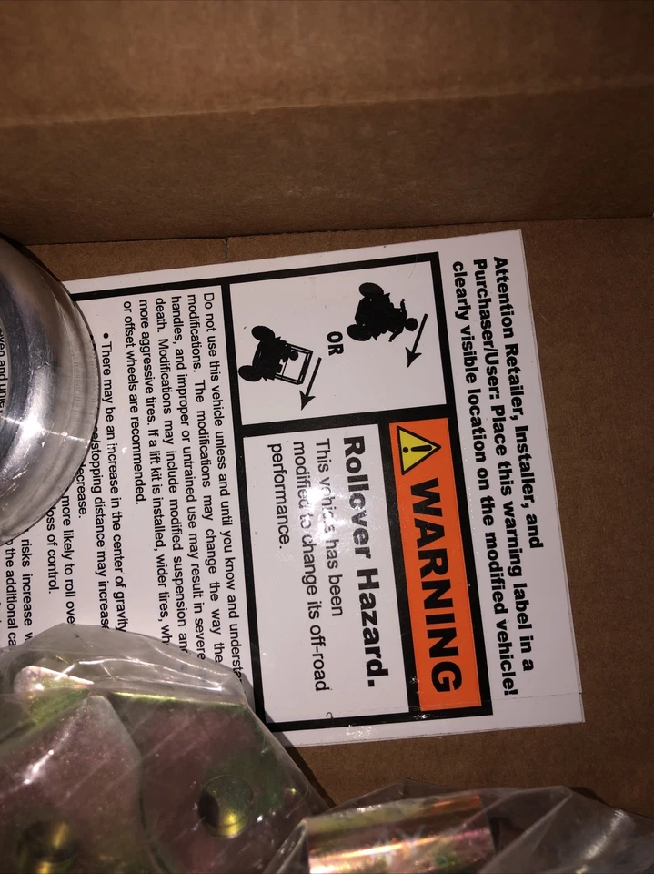 Kit de elevación Moose - 1304-0915 para MSE CanAm Defender CLK1000D-00M Foto 3 de 4