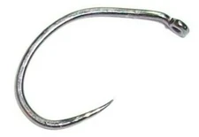 Nimrod's Tackle BARBLESS CZECH NYMPH Fly Tying Hooks Black Nickel Finish
