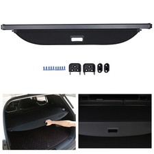 For Kia Seltos 2020-2023 Car Trunk Cargo Cover Security Shield Shade Decor Black