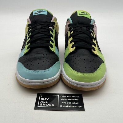 Size 9 - Nike Dunk SE 'Free.99 - Black' Low Multicolor (DH0952-001