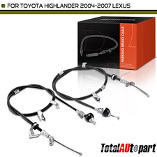 2x Parking Brake Cable for Toyota Highlander 2004-2007 Lexus Rear Left & Right