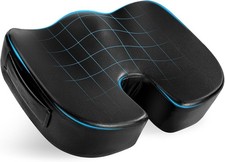 Luxury Seat Cushion, 3 Inch Thick Memory Foam for Standard 3 Inch, Black