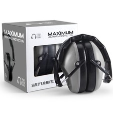 34dB NRR Hearing Protection Ear Muffs Compact Design For Loud Events And Sensory