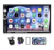 Camecho 7'' 2DIN Bluetooth Touchscreen MP5 Car Stereo Radio New In Box