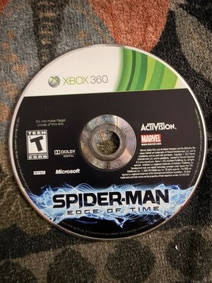 Spider-Man: Edge of Time (Microsoft Xbox 360, 2011) Disc Only Tested Working