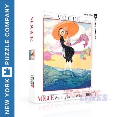 Vogue WIE DER WIND WEHT New York Puzzle Co 1000 Teile Puzzle zufälliger Schnitt NPZVG1815