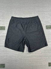 Rhone 7 Inseam Guru Unlined Shorts Mens Medium Black Nylon Stretch Mid Rise