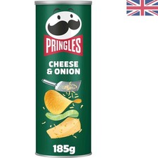 Resealable 185g Cheese & Onion Crisps - Essential Party Snack for Sharing