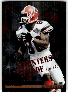 1995 Pro Line Andre Rison Printer's Proofs /175 #189