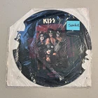 Sealed!! KISS "Then/Now" 1st LP OG UK Vinyl 1988 Picture Disc Batman Shaped RARE