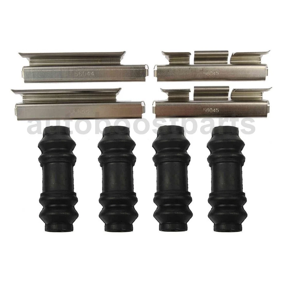 Kit de herrajes de freno de disco delantero trasero para Ford F-150 2000-2000 Foto 2 de 4