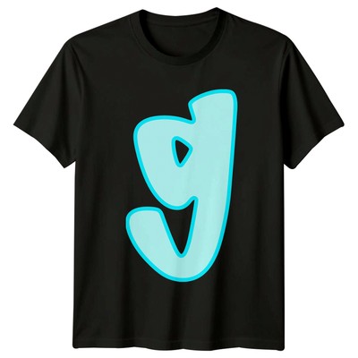 G Buchstaben Alphabet Einzelbuchstabe Herren Damen Unisex T-Shirt Initialen Design