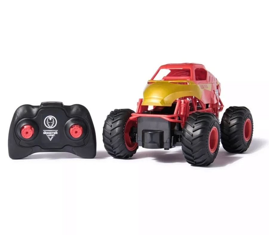 Monster Jam Marvel RC IRON MAN Truck Radio Controlled 2.4 GHz 100' Range 🌟NEW🌟 - Image 4 of 4
