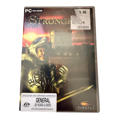 Stronghold PC Game Firefly Studios Strategy Classic 2001