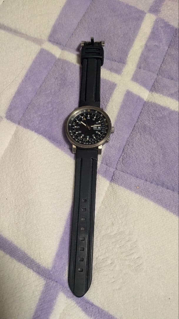 Orient Titanium Automatic Watch Black with Date U… - image 3