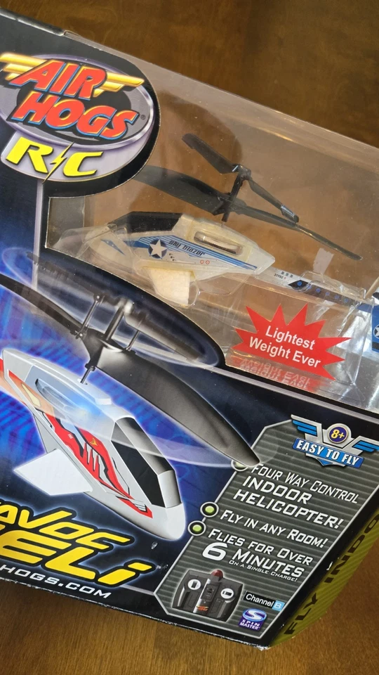 Air Hogs Radio-Controlled Havoc Heli by Spin Master 2006 - NEW OPEN BOX - Image 3 of 4
