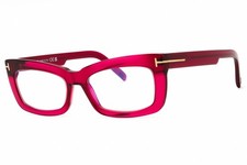 TOM FORD TF5966B-075-55 Eyeglasses Size 55mm 18mm 140mm fuxia Women