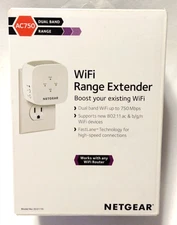 NETGEAR - AC750 WiFi Range Extender and Signal Booster B2