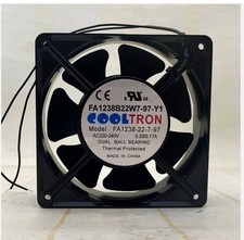 1 PCS COOLTRON Fan FA1238B22W7-97-Y1 220V 12038 12CM 7 blades Aluminum frame