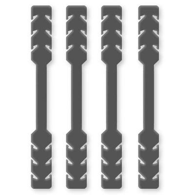 4 Mask Extender Ohrverlangerungsmaske Maskenhalter Verstellbar Ohrhaken Grau