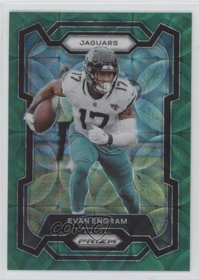 2023 Panini Prizm Green Scope Prizm 53/75 Evan Engram #135 o8g