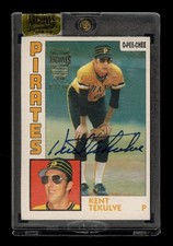 2016 Topps Archives Buy-Back 1984 O-Pee-Chee #74 Ken Tekulve 3/48 Certified Auto