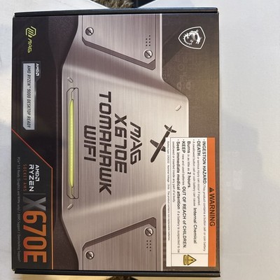 MSI MAG X670E TOMAHAWK WiFi AM5 ATX AMD Motherboard