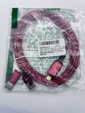 USB C to Ethernet Cable 10  -2 In 1, USB A/C to RJ45 Cable 10Gbps Braided Ethern
