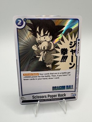 Dragon Ball Super Fusion World SB01 Manga FB06-041 Scissors Paper Rock