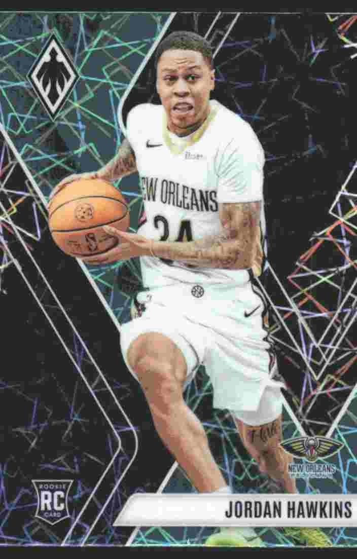 2023-24 Panini Phoenix #254 Jordan Hawkins Teal Lazer