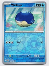 Wailmer 040/159 Pokemon TCG SV: Journey Together Reverse Holo NM