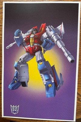 Transformers Starscream, Megatron and Seekers  team 11 x17  Posters