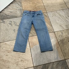 Levi  s Light Wash Boys 12 Reg W26 X L27 Hemmed GUC Adjustable Waist