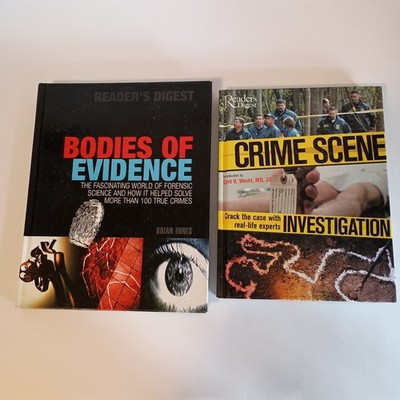 Crime Scene Evidence Crime Scene Investigation Reader Digest 2 Books H/C