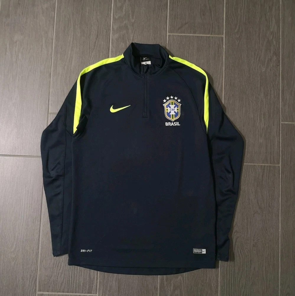 Brasilien Nationalmannschaft 2018 Trainingsjacke Größe: S Streatwear Nike Fans