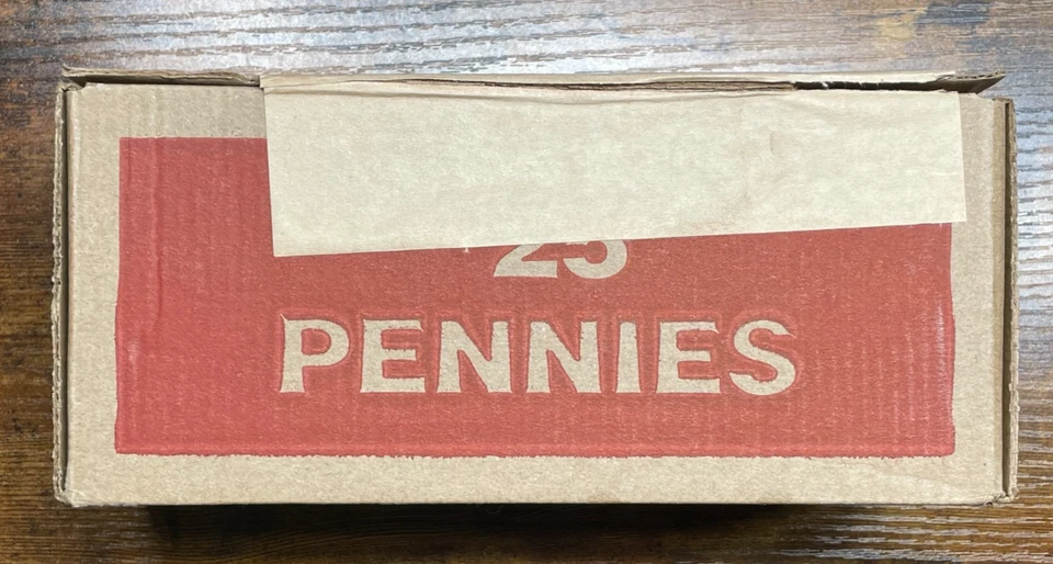$25 Bank Box of 2,500 Pennies ~ 50 SEALED ROLLS ~ Find Wheats, Copper and Errors - Image 4 of 4
