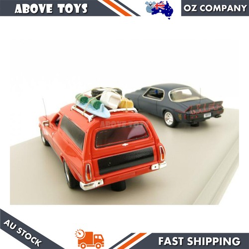Ace 1:64 Mad Max Holden HQ Nightrider MFP & HJ Panel Van Twin Set Car Model - Picture 4 of 5