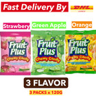 FRUIT PLUS CHEWY CANDY 120G