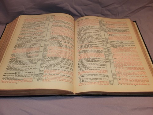 Santa Biblia Edición Masónica Cyclopédic Indexed 1949 Edición Carta Roja Hertel - Imagen 19 de 24