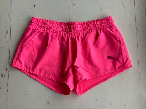 Puma Hot Pink Gym Running Shorts Medium ~ Free Shipping! - Afbeelding 1 van 7