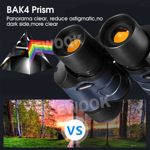 60X60 Marine HD Night Vision Binoculars Wide Field 8.2Hunt Telescope Coordinate - Picture 7 of 10