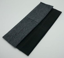 2pcs Black 6cm STRETCHY KYLIE ALICE BAND YOGA HAIR HEADBAND LADIES SCHOOL SPORTS