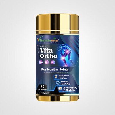 Vitaminnica Vita Ortho gesunde Knochen & Gelenke unterstützt 60 Kapseln