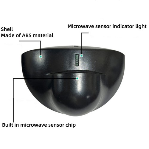 24.125 Human Inductive Motion Microwave Radar Sensor for Automatic Door AC12-24V - Foto 6 di 17