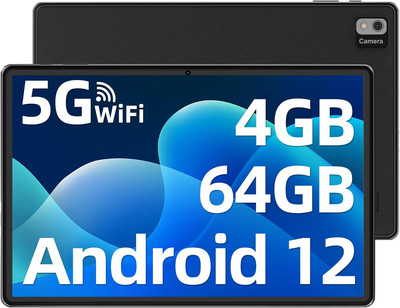 SGIN 10.1'' WIFI Tablet Android 12 FHD 4GB RAM 64GB ROM Dual-Core 1.6GHZ Camera