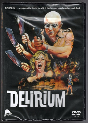 Perter Maris' Delirium (DVD, 1979, Severin) Turk Cekovsky, Debi Chaney