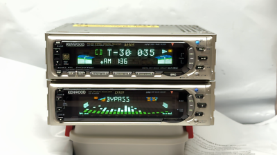 Kenwood M505 D505 2DIN CD MD JDM Car Stereo Receiver Japan Tested