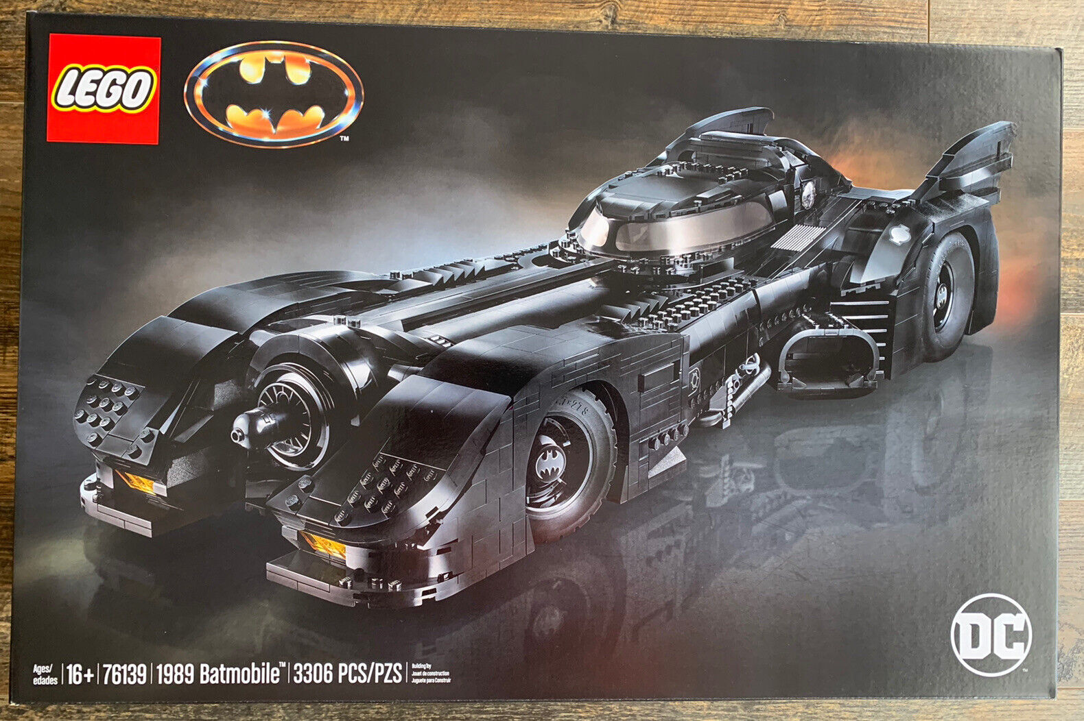 LEGO 76139 DC Batman 1989 Batmobile Building Kit (3,306 Piece