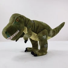 PBC INT. Record Play & Fact Talking T-Rex Dinosaur Plush Stuffed Animal 16" Euc